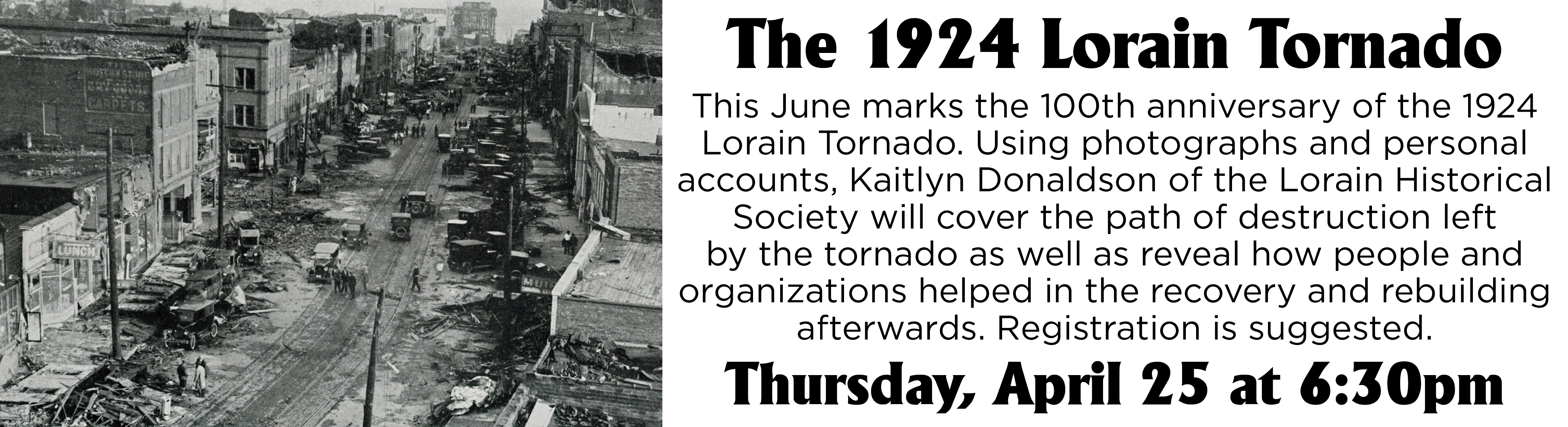 The 1924 Lorain Tornado