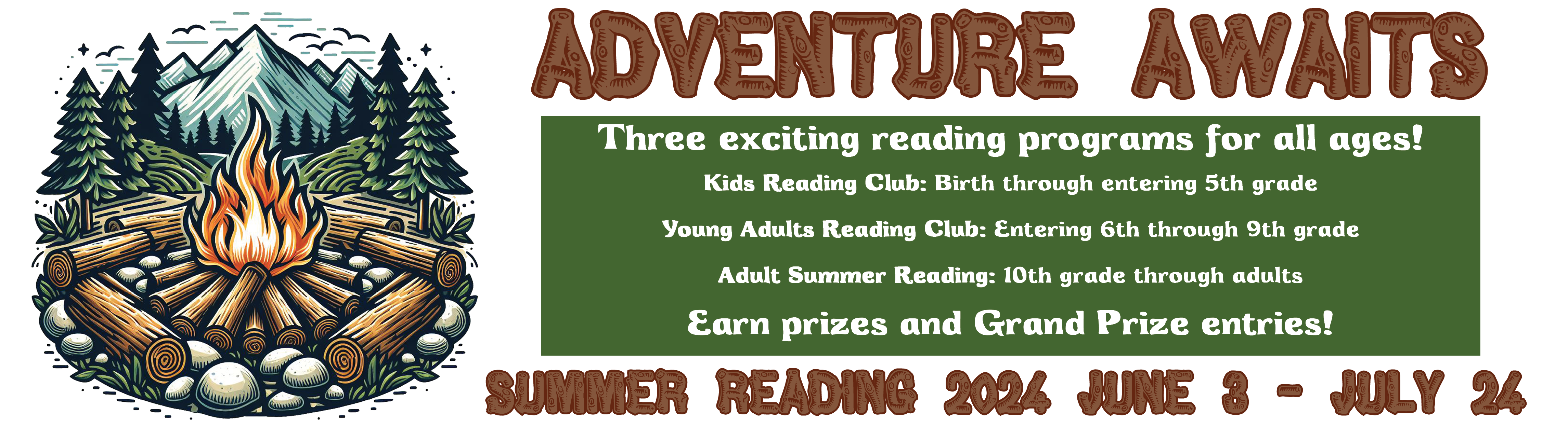 Adventure Awaits! Summer Reading 2024