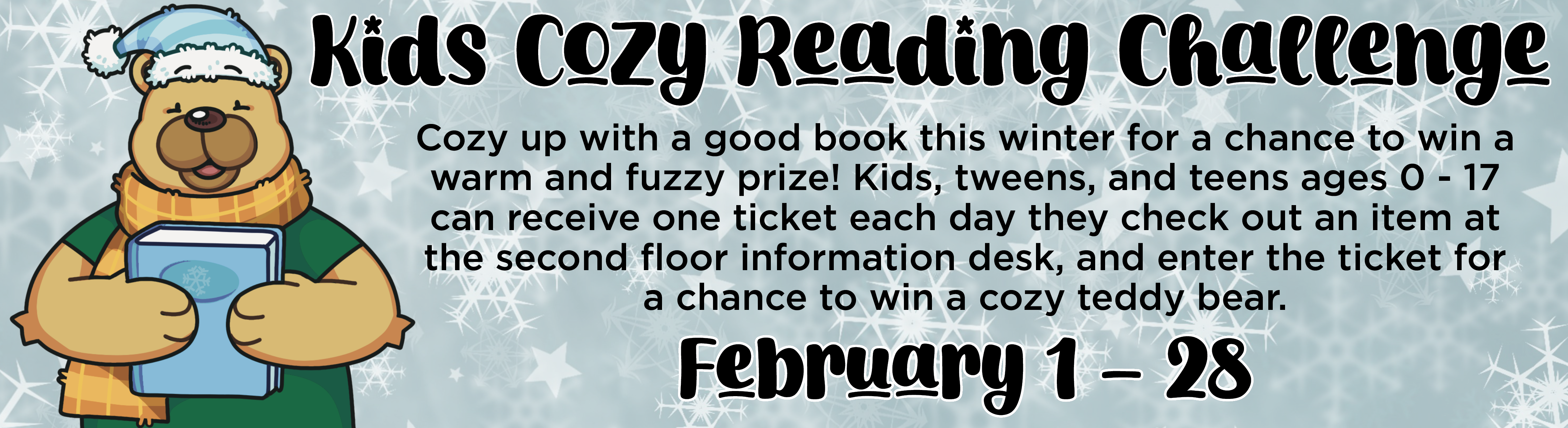 Kids Cozy Reading Challenge