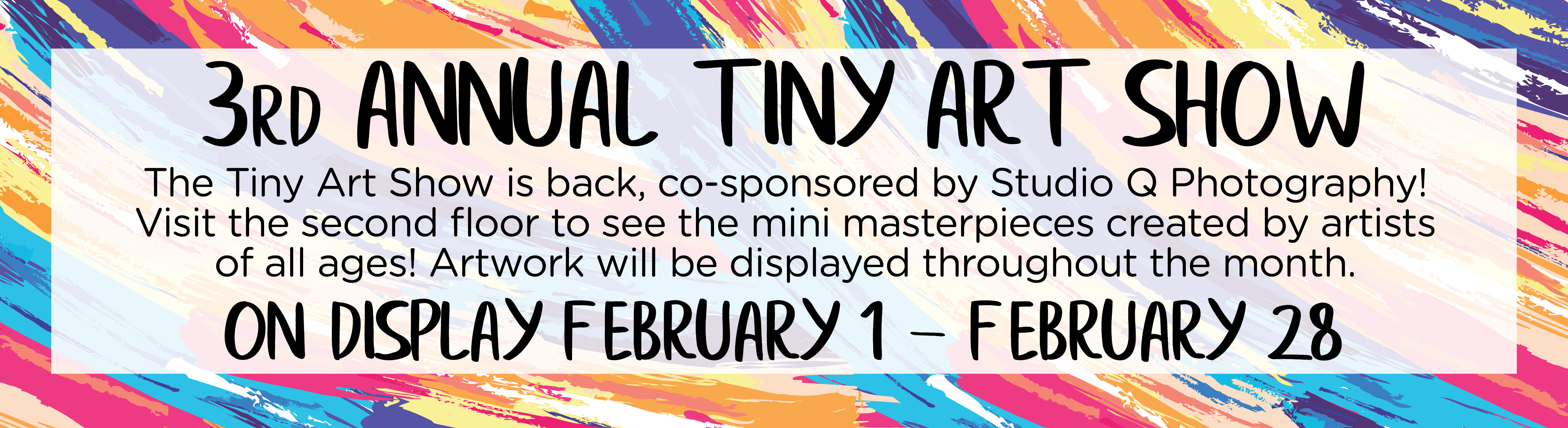 3rd Annual Tiny Art Show