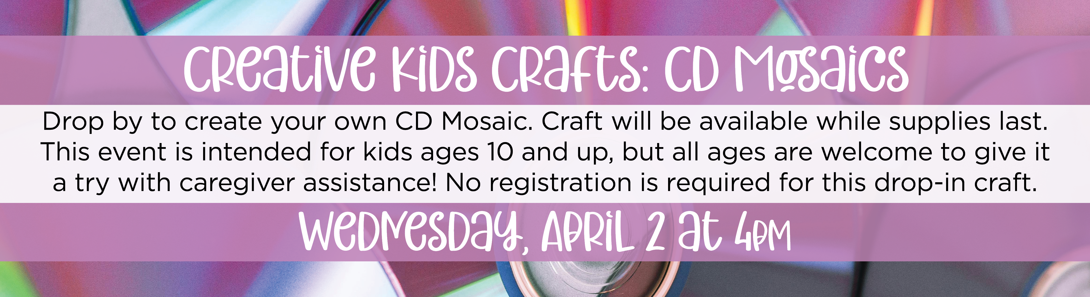 Creative Kids Crafts: CD Mosaics