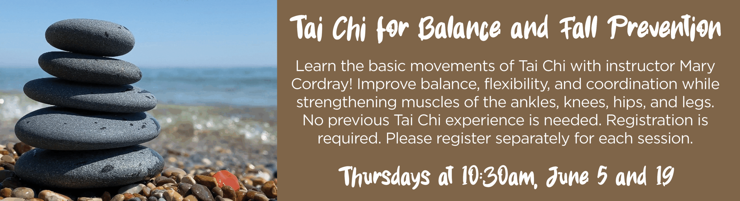 Tai Chi for Balance and Fall Prevention