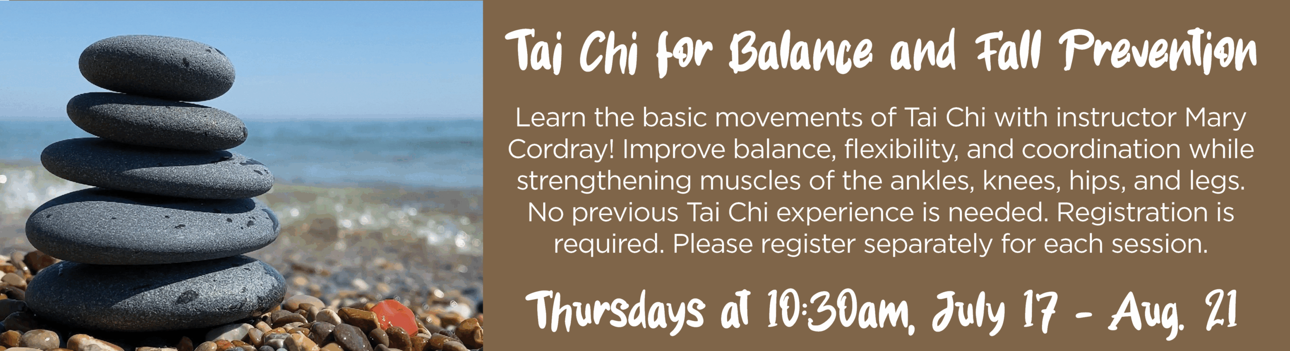 Tai Chi for Balance and Fall Prevention