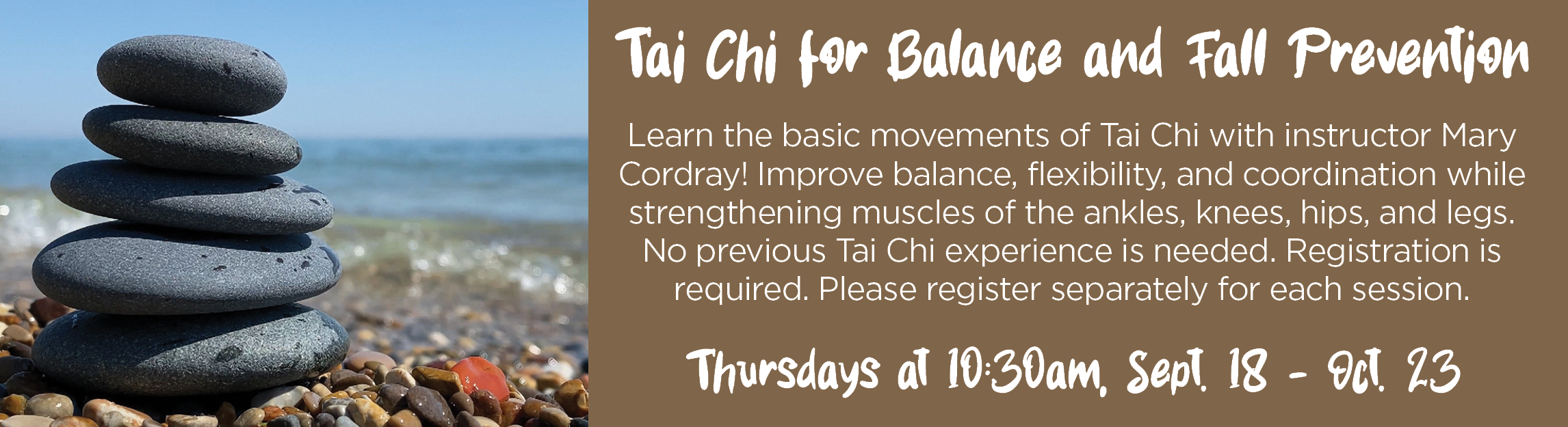 Tai Chi for Balance and Fall Prevention