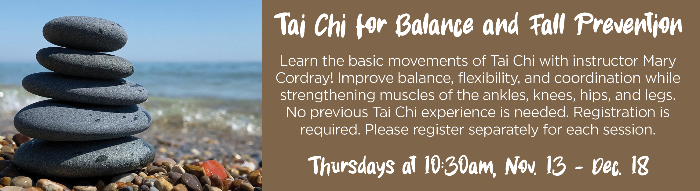 Tai Chi for Balance and Fall Prevention