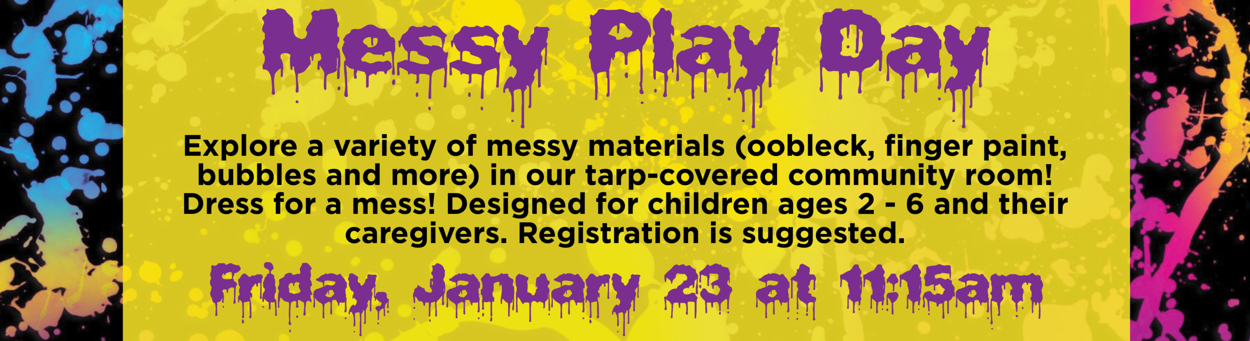 Messy Play Day