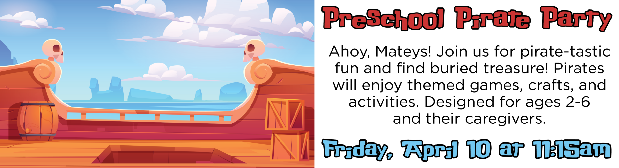 Preschool Pirate Party