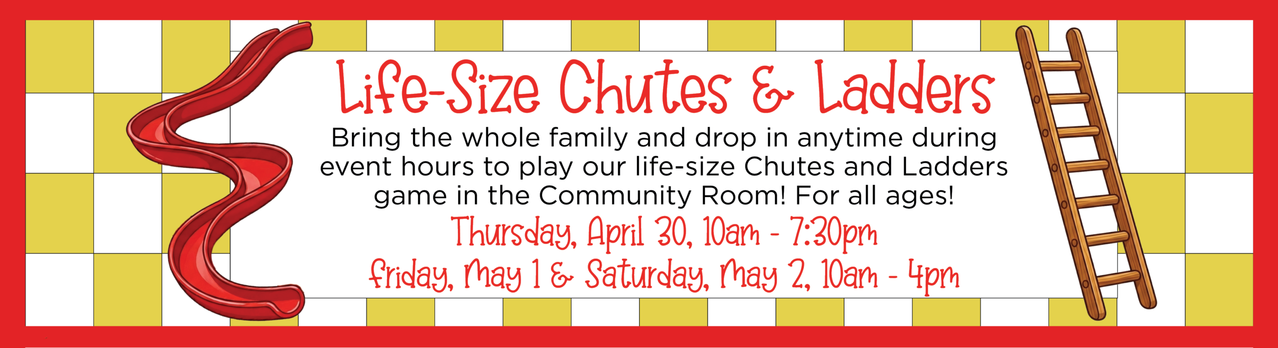 Life-Size Chutes and Ladders