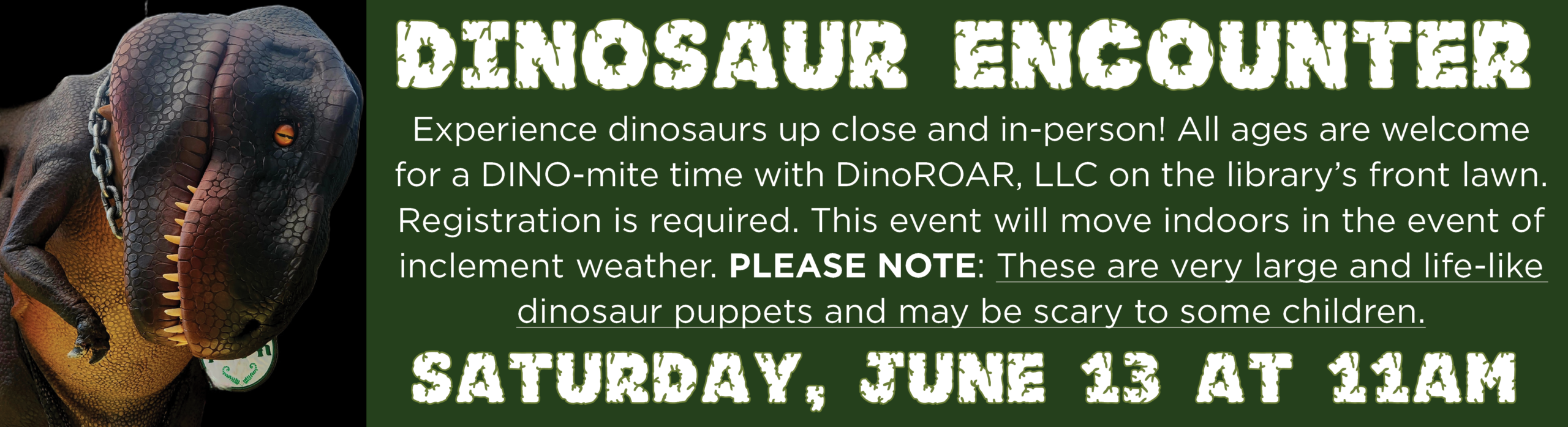 Dinosaur Encounter