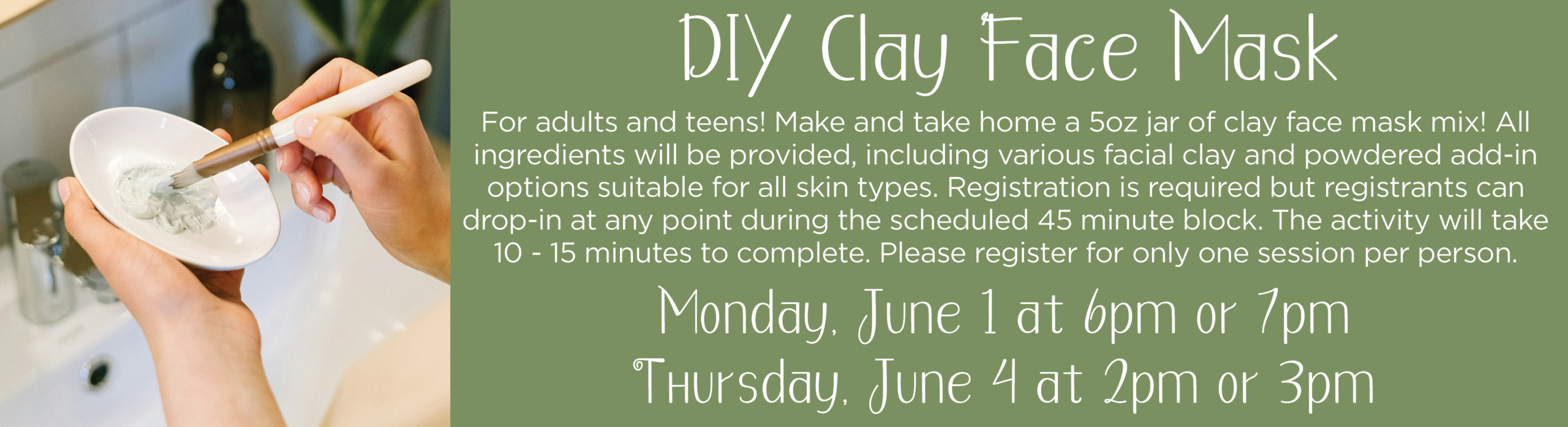 DIY Clay Face Mask