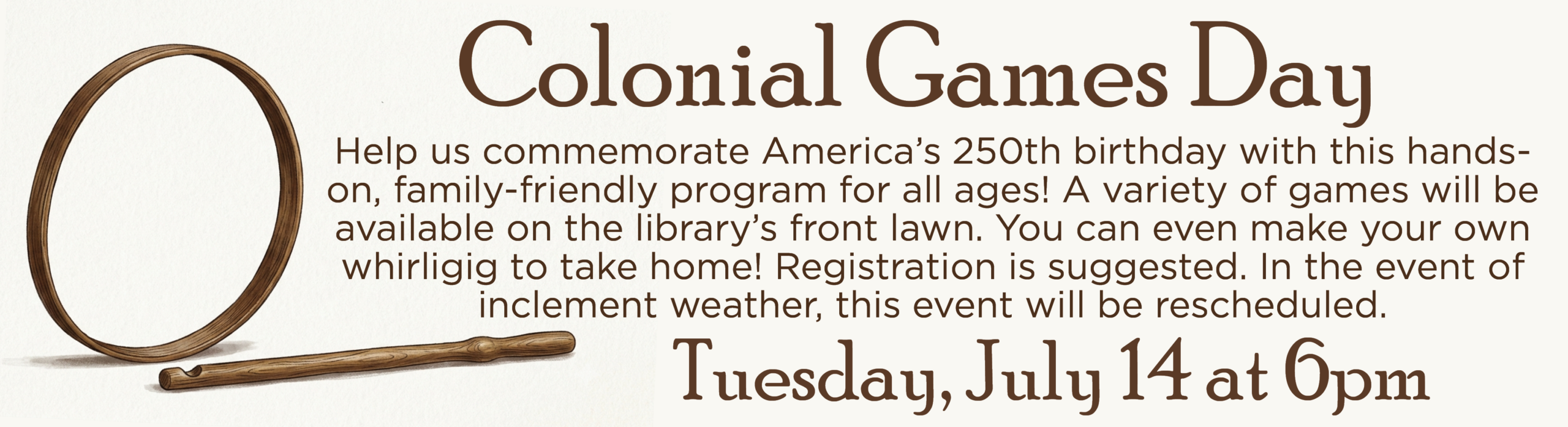 Colonial Games Day