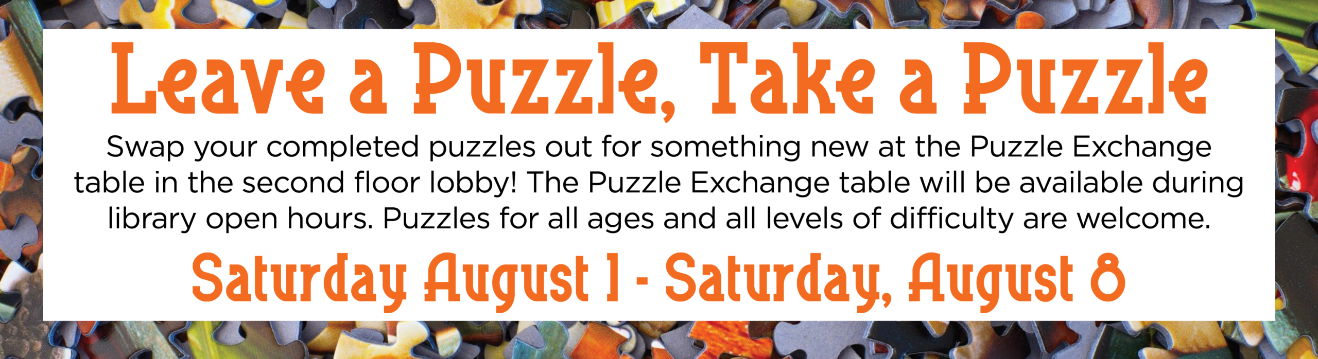 Leave a Puzzle, Take a Puzzle