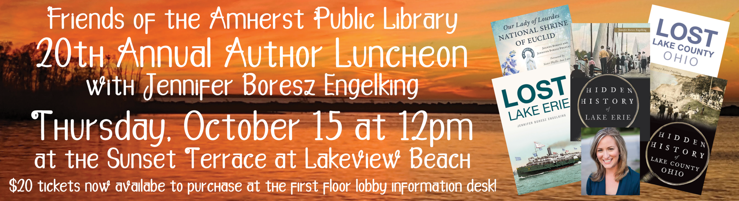 Friends of the Library Author Luncheon – with Jennifer Boresz Engelking